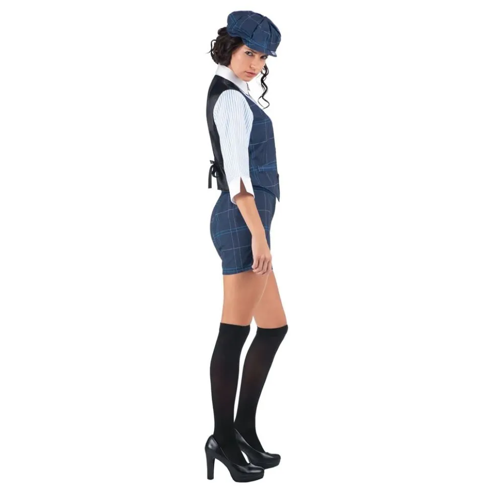 Irsk Gangster Dame Kostume