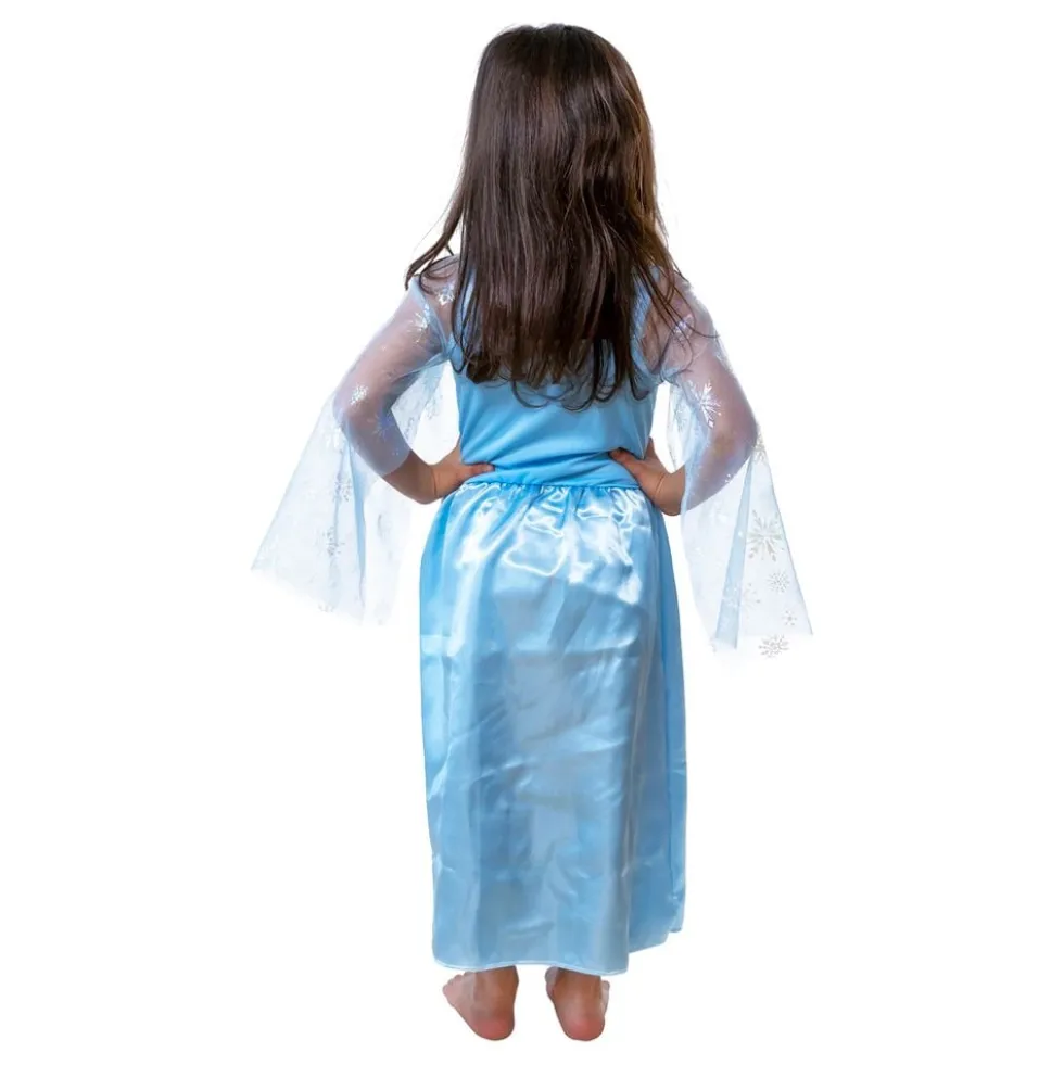 Isdronning Kjole Børnekostume
