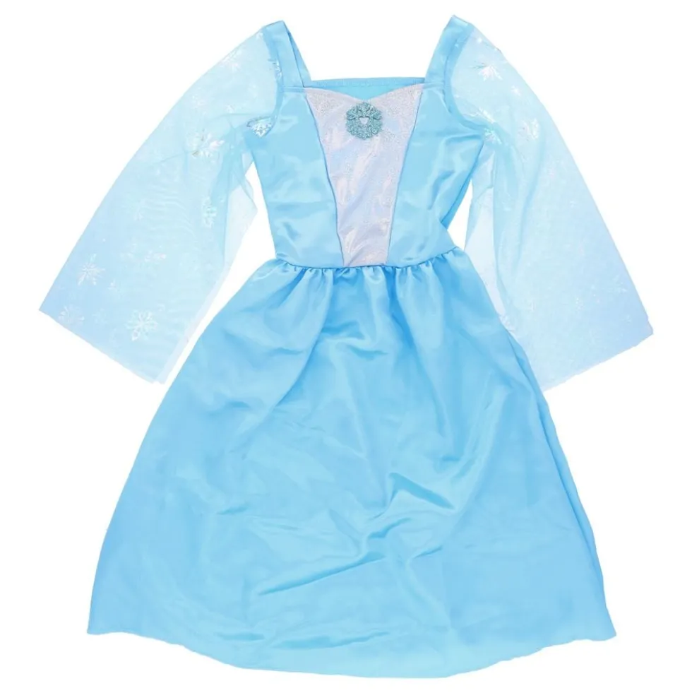 Isdronning Kjole Børnekostume