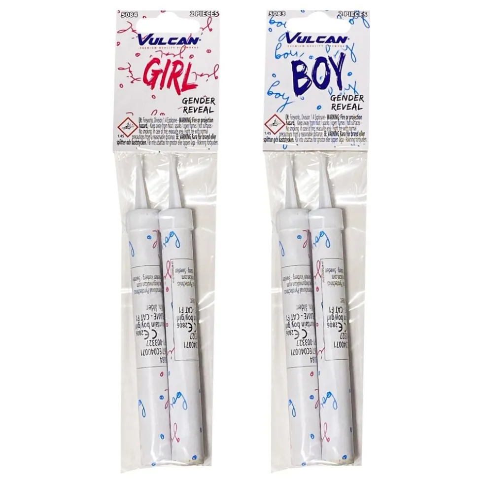 Isfontæner Gender Reveal