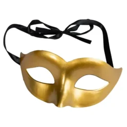 Øjenmaske Guld Metallic