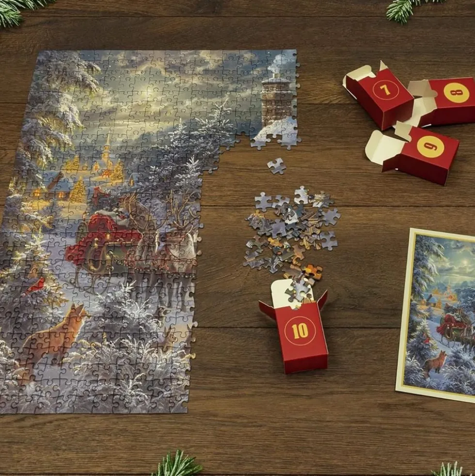 Jigsaw Puslespil Julekalender