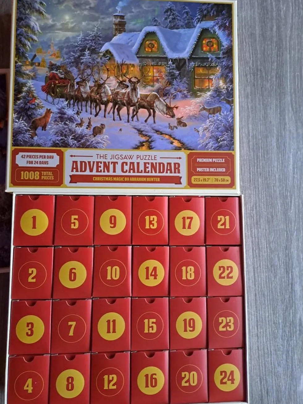 Jigsaw Puslespil Julekalender