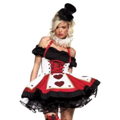Joker Spillekort Damekostume Deluxe