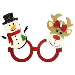 Julebriller Snemand & Rensdyr