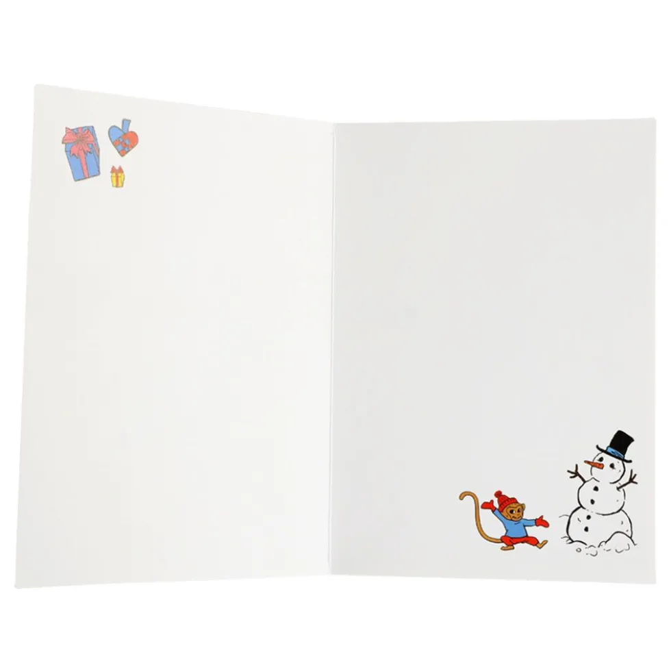 Julekort Pippi Langstrømpe