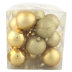 Julekugler Runde Guld