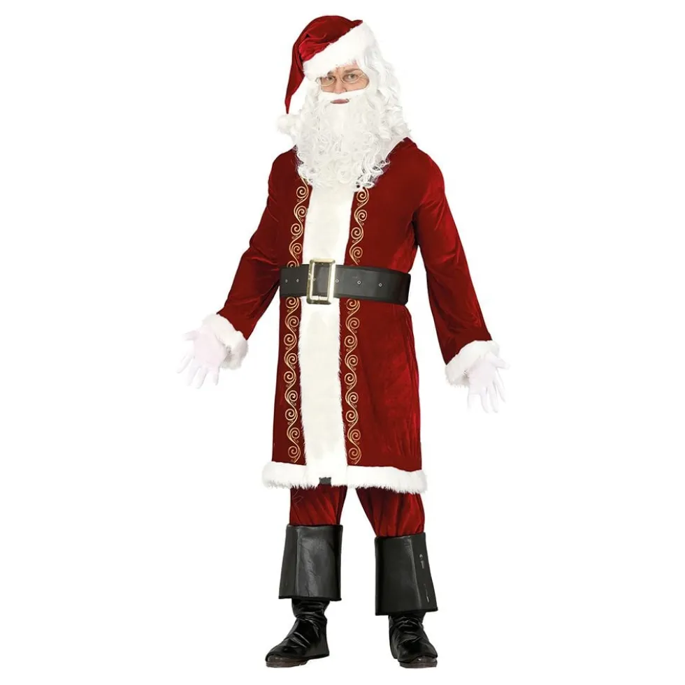 Julemandsdragt Velour Kostume