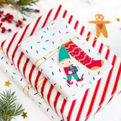 Julemærker Julefigurer med Snor