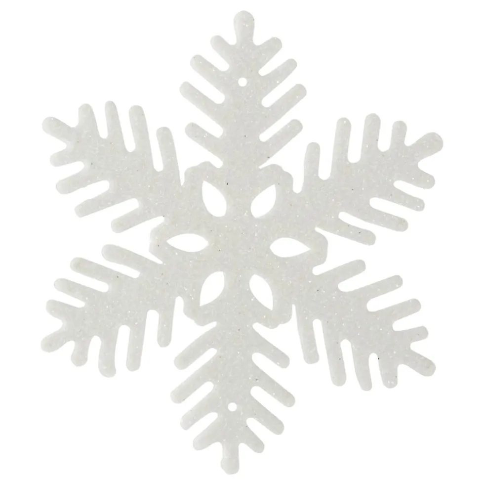 Juleophæng Snefnug Hvid