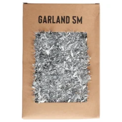 Juletræsglitter Sølv