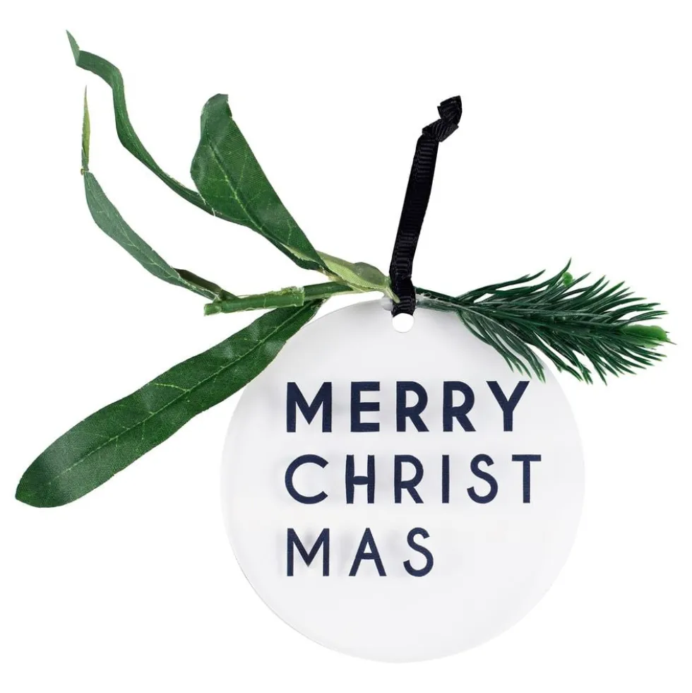 Juletræsophæng Merry Christmas