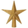 Juletræsstjerne Guld Glitter