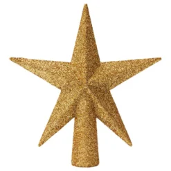 Juletræsstjerne Guld Glitter