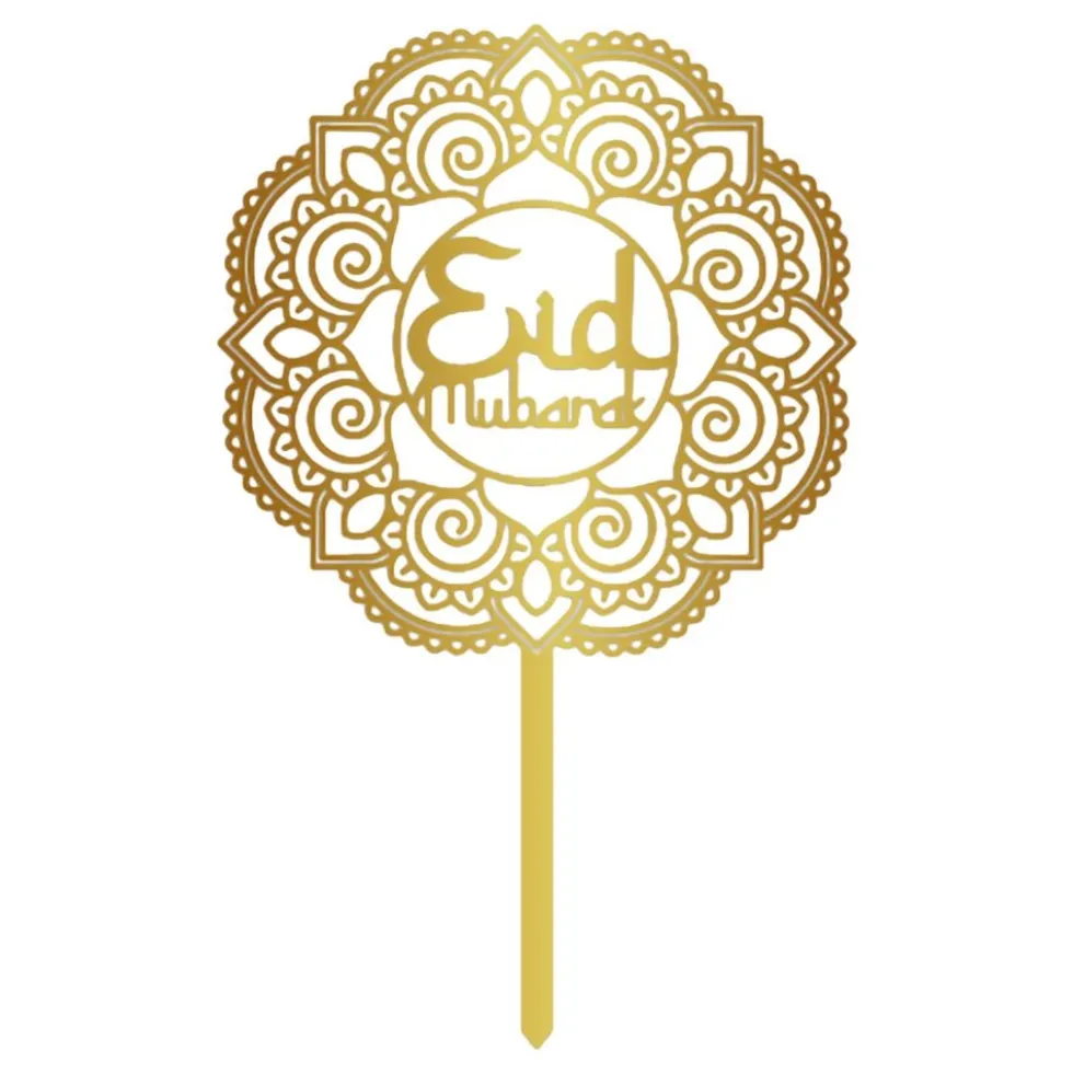 Kagedekoration Eid Mubarak