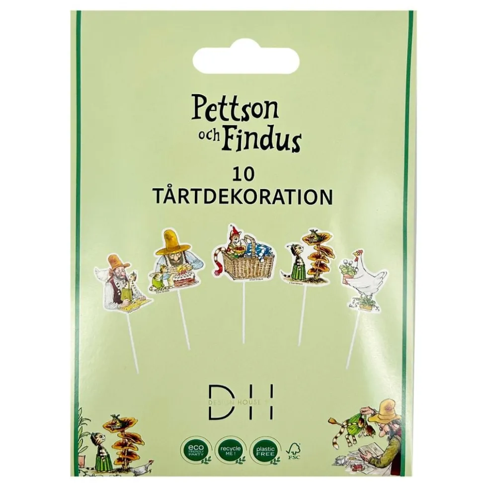 Kagedekorationer Pettson & Findus