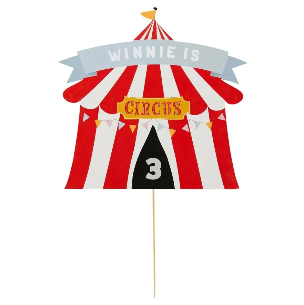 Kagedekoration Personlig Cirkus