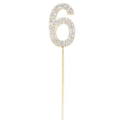 Kagedekoration Tal Diamanter Guld