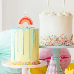 Kagelys Pastel Regnbue