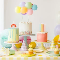 Kagelys Pastel Regnbue