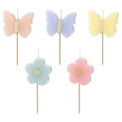 Kagelys Pastel Sommerfugle