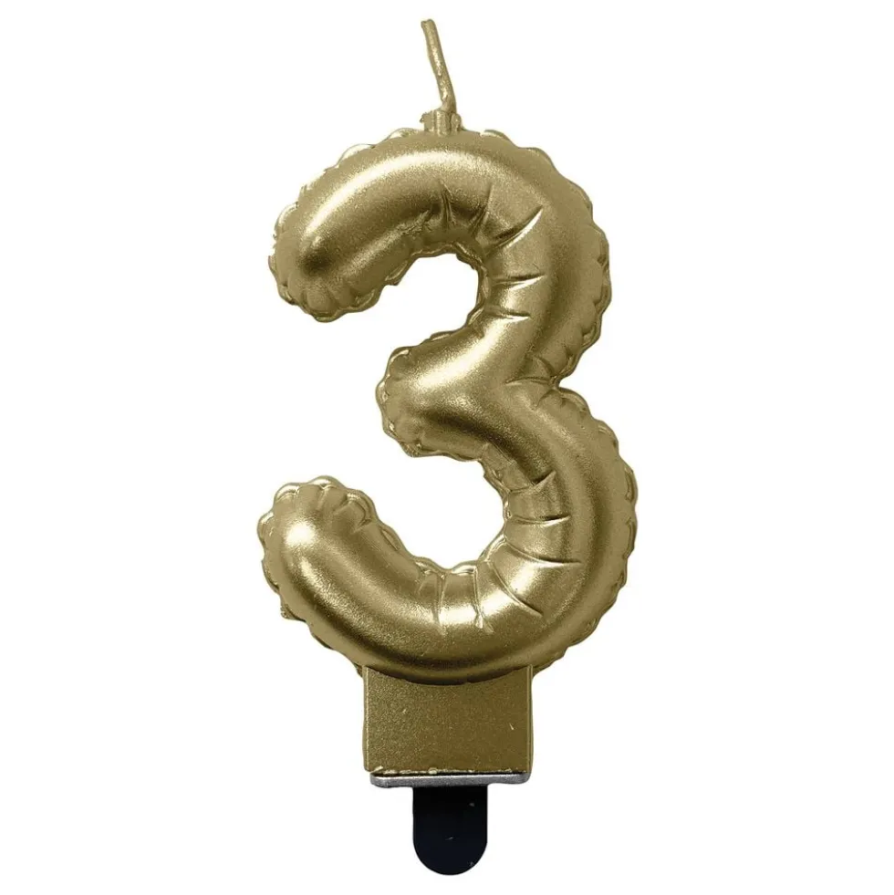 Kagelys Talballon Guld