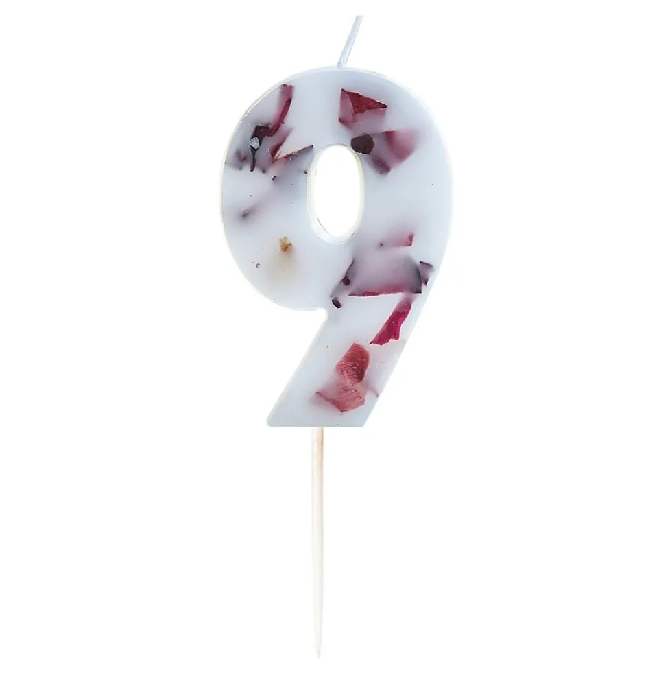 Kagelys Tal med Blomsterblade