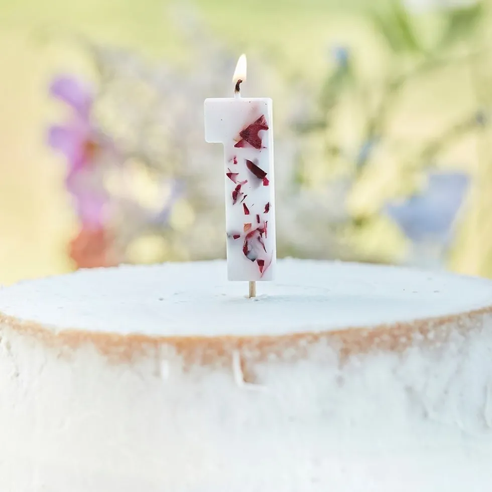 Kagelys Tal med Blomsterblade