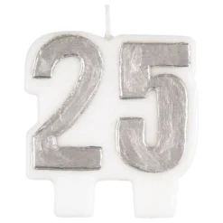 Kagelys Tal 25 Sølv