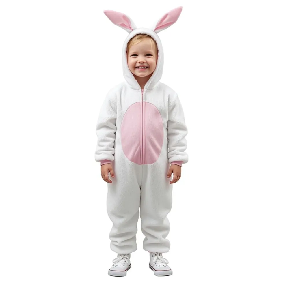 Kanin Jumpsuit Børnekostume