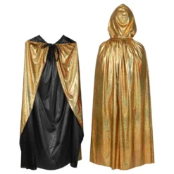 Kappe med hætte Guld Shimmer