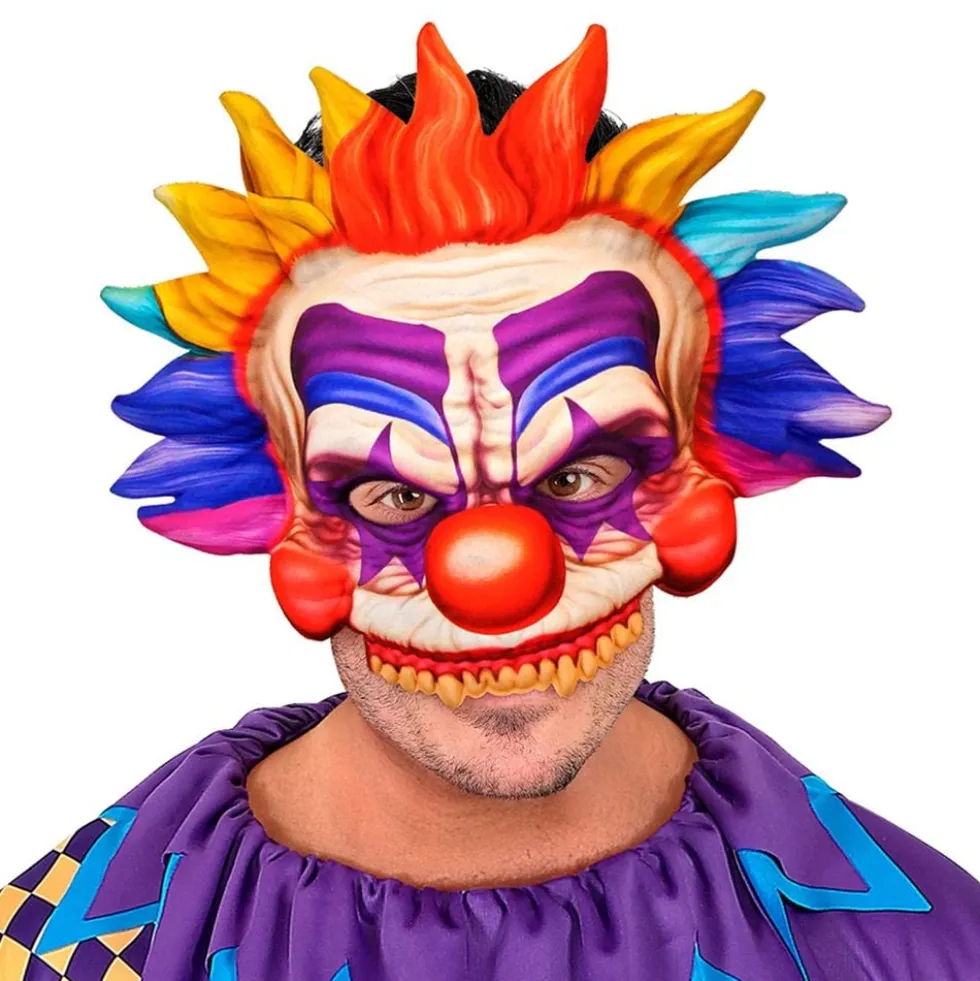 Killer Klovn Maske Flerfarvet