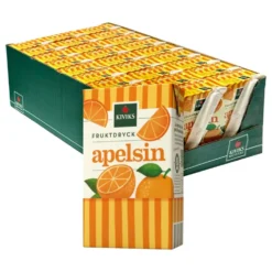 Kivik Appelsindrik med Sugerør