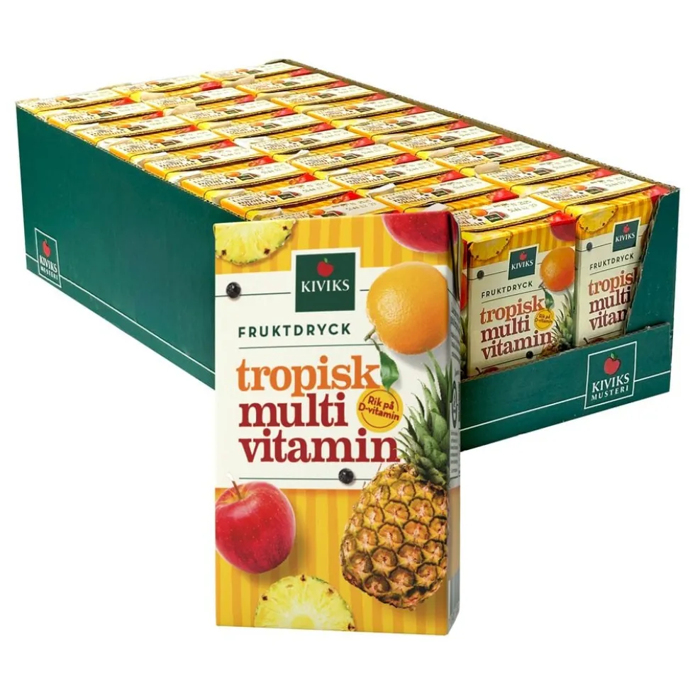 Kivik Tropisk Multivitamindrik med Sugerør