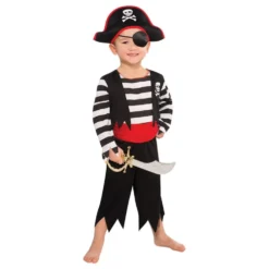 Klassisk Pirat Børnekostume