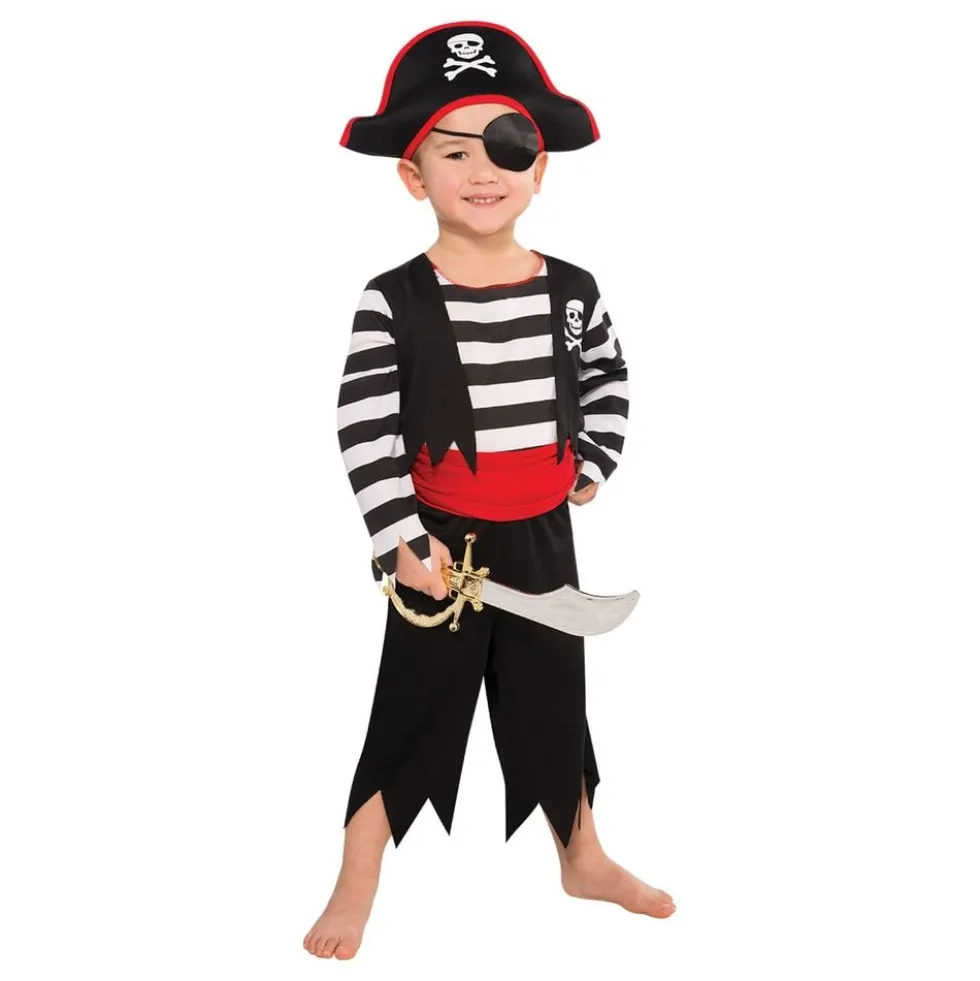 Klassisk Pirat Børnekostume