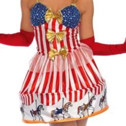 Klovn Karussel Kjole Deluxe Kostume