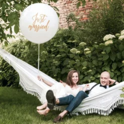 Kæmpeballon Just Married