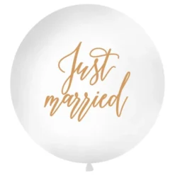 Kæmpeballon Just Married