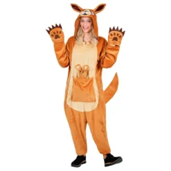 Kænguru Onesie Kostume