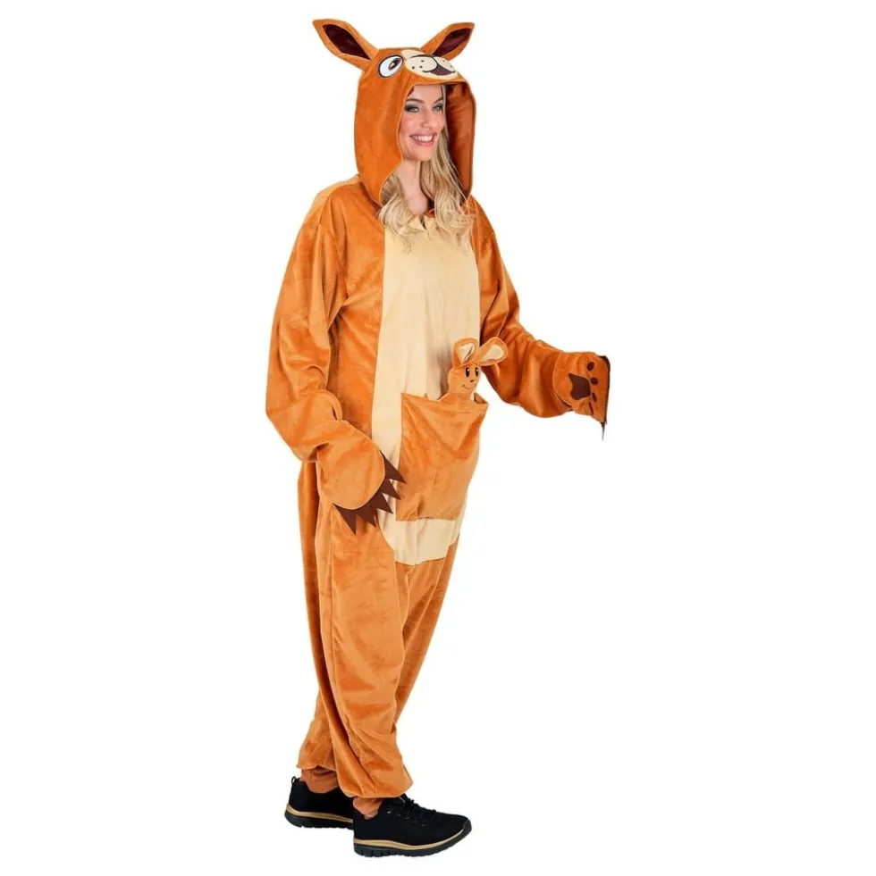 Kænguru Onesie Kostume