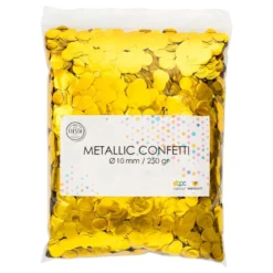 Konfetti Guld Metallic Runde