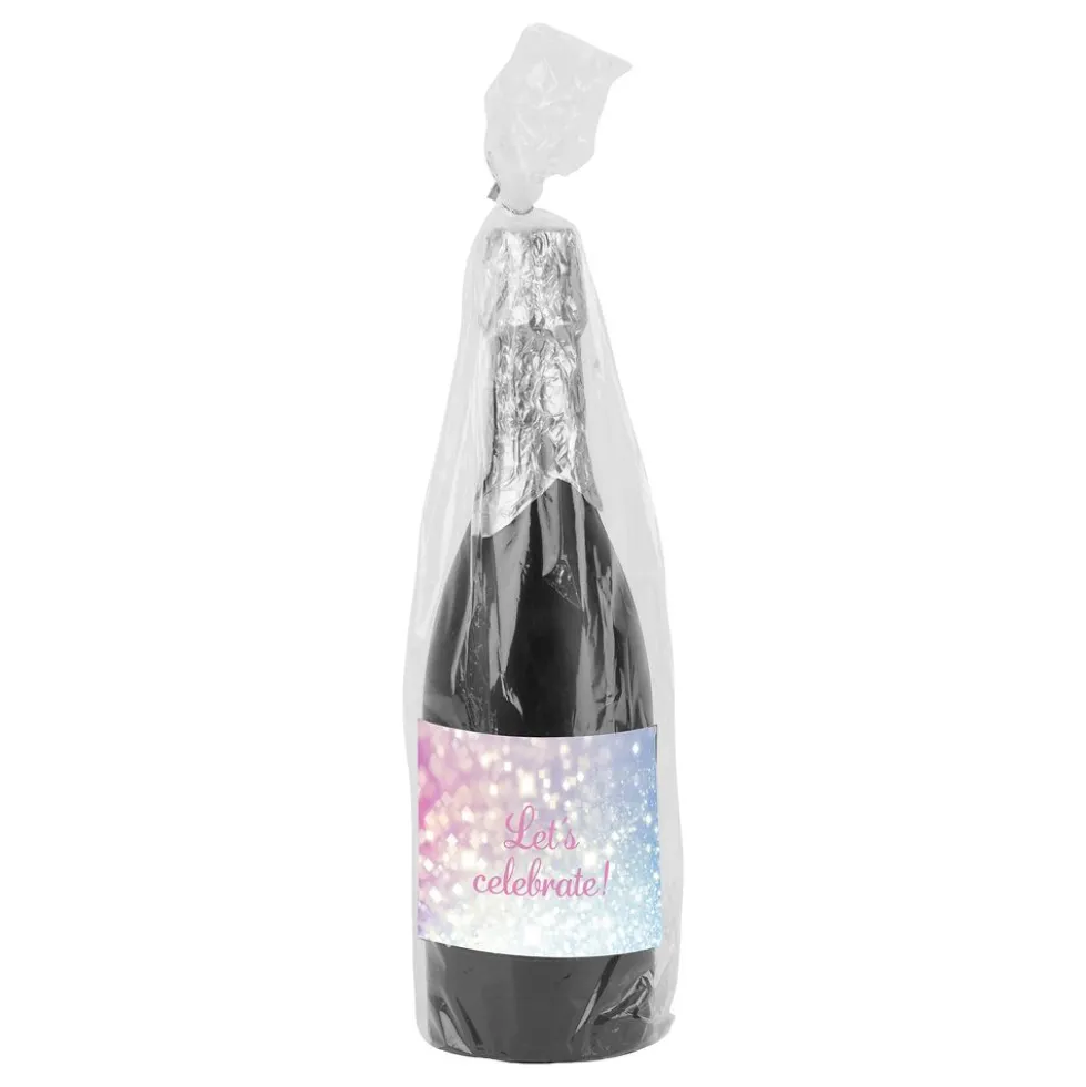 Konfettikanon Champagneflaske Let's Celebrate