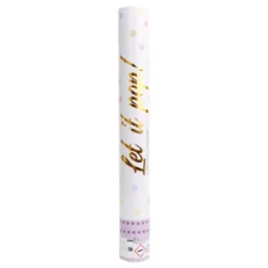 Konfettikanon Flerfarvet Pastel
