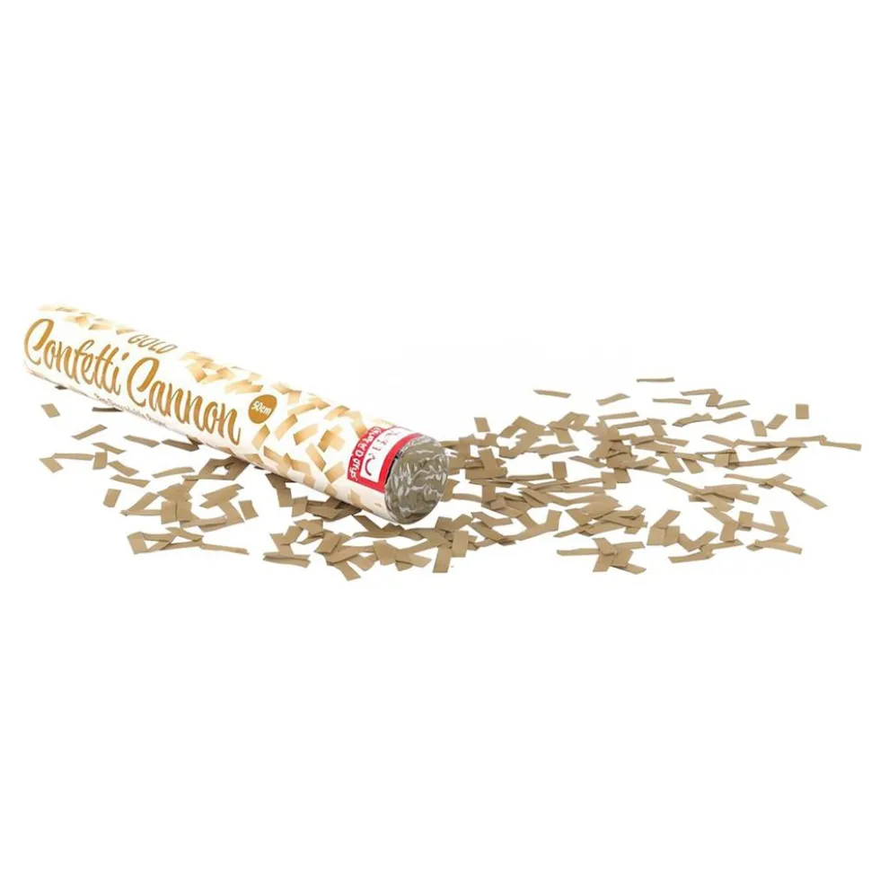 Konfettikanon Guld