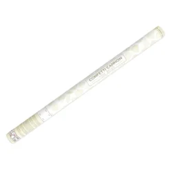 Konfettikanon Rosenblade Cremehvid