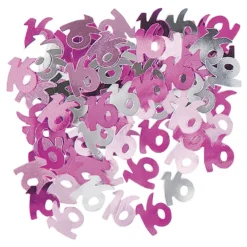 Konfetti Lyserød 16