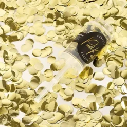 Konfetti Push Pop Guld Metallic