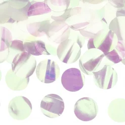 Konfetti Rund Glitrende Metallic