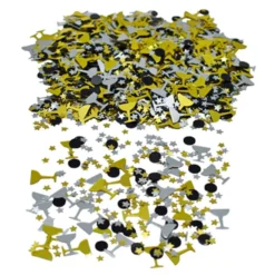Konfetti Stjerner/Glas